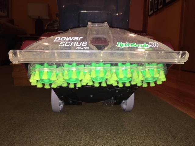 bissell carpet cleaner brushes not spinning