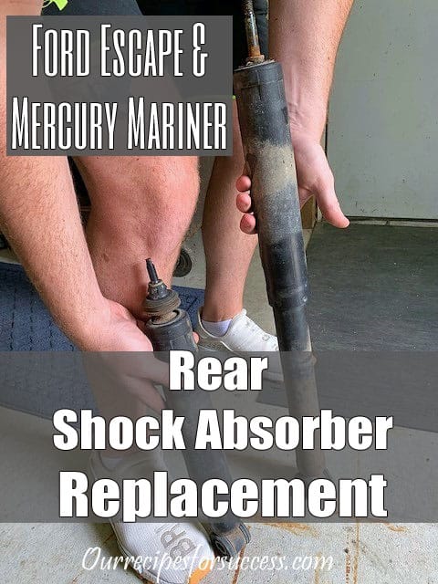 shock absorber repair with text overlay